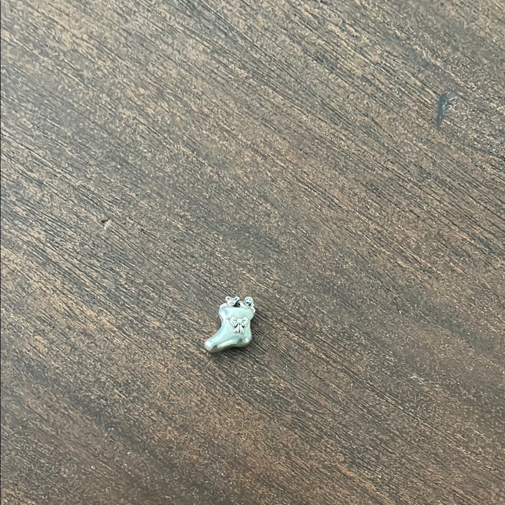 Silver Boot Charm